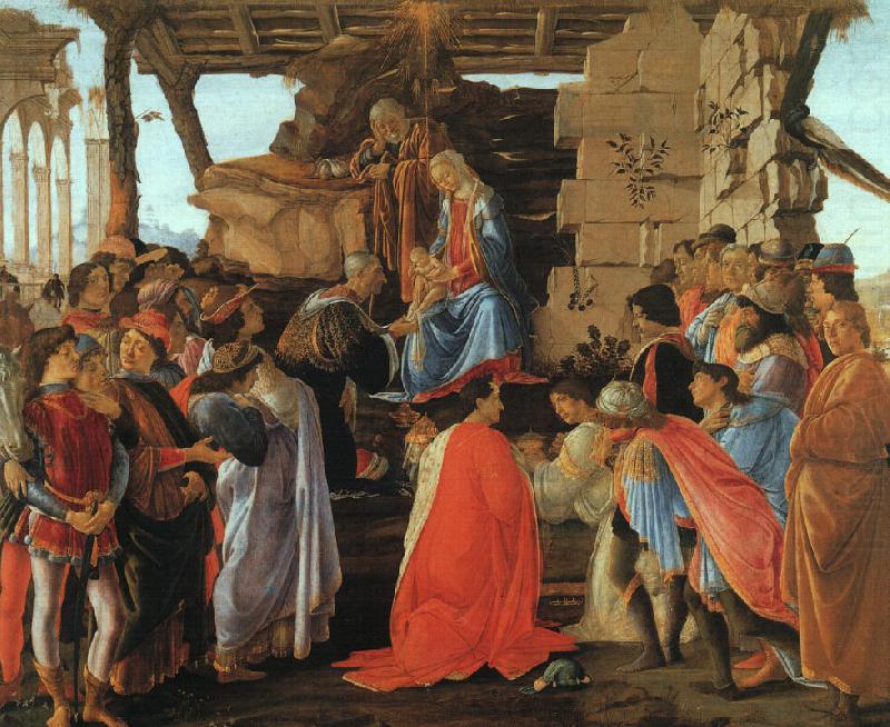 Sandro Botticelli The Adoration of the Magi china oil painting image